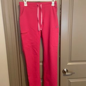 Hot pink YOLA skinny FIGS Scrubs!!
